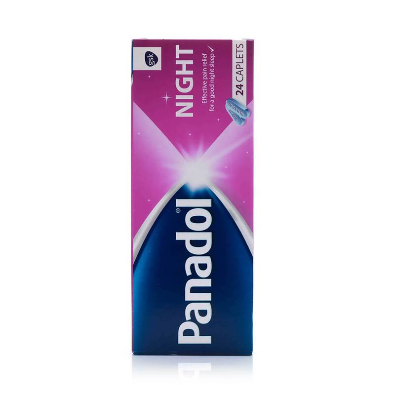 Panadol Panadol Night Paracetamol 500 mg / Diphenhydramine Hydrochloride 25 mg Caplets - 24 Caplets