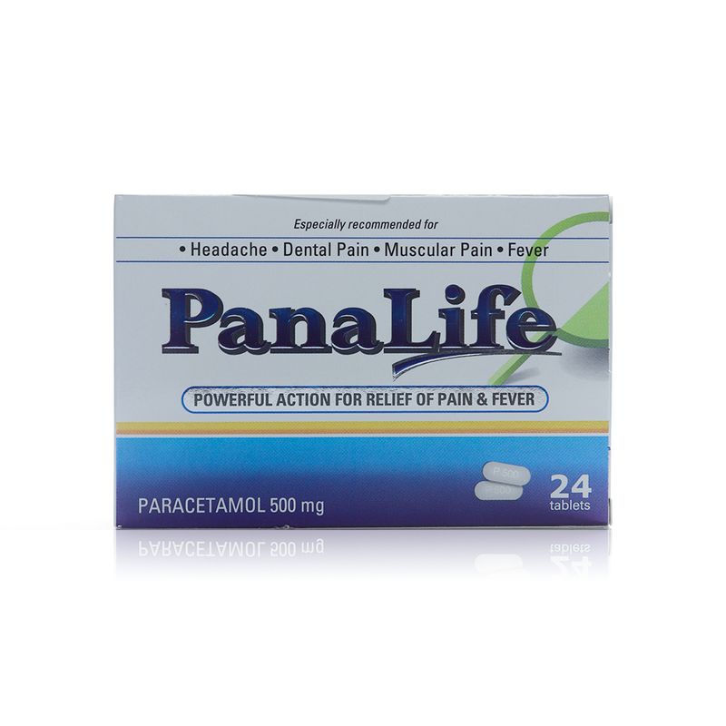 Panalife Panalife Paracetamol 500 mg - 24 Tablets