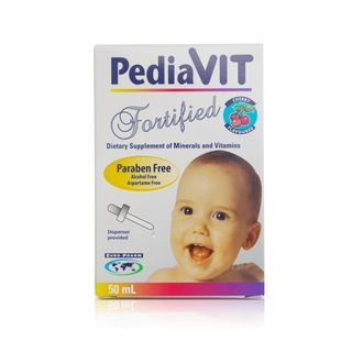 PediaVit Fortified Multivitamin and Iron Oral Drops - 50 ml