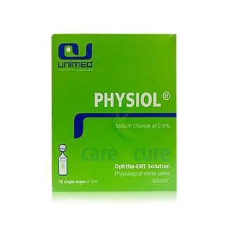 Physiol Sodium Chloride 0.9% Sterile Saline - 10 x 5 ml