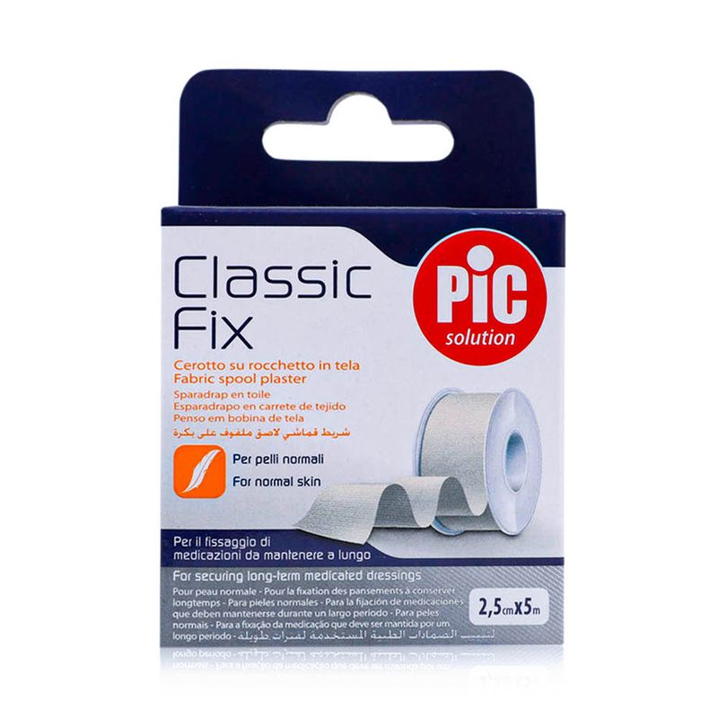 Pic Solution Pic Solution Classic Fix Fabric Spool Plaster - 2.5 cm × 5 m