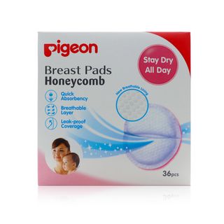 Pigeon Honeycomb Breast Pads - 36 Pads