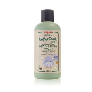 Pigeon Natural Botanical Baby Head & Body Wash - 200 ml