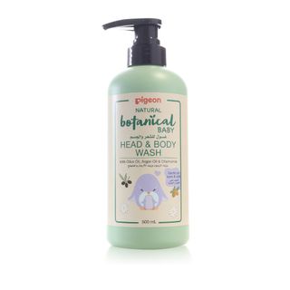 Pigeon Natural Botanical Baby Head & Body Wash - 500 ml