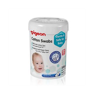 Pigeon Thin-Stem Cotton Swabs - 200 Swabs