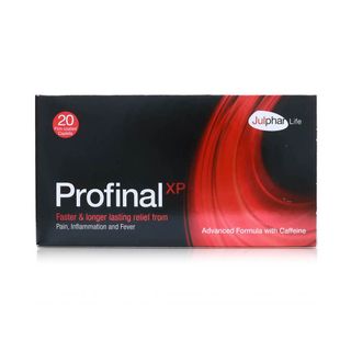 Profinal XP Ibuprofen 400 mg/Caffeine 65 mg Film-Coated Caplets - 20 Caplets
