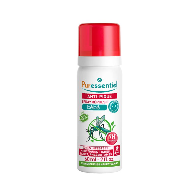 Puressentiel Puressentiel Anti-Sting Baby Insect Repellent Spray - 60 ml