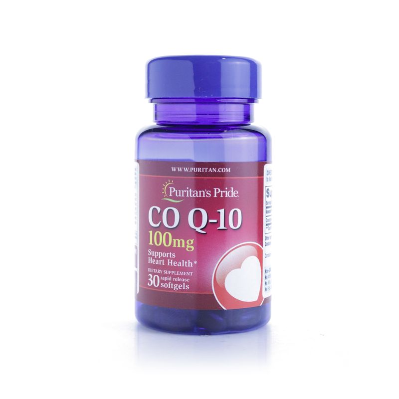 Puritan's Pride Puritan's Pride Q-SORB Co Q-10 100 mg - 30 Rapid Release Softgels