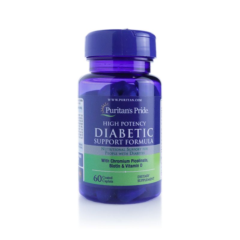 Puritan's Pride Puritan's Pride Diabetic Support Formula - 60 Caplets
