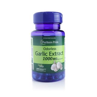 Puritan's Pride Odorless Garlic Extract 1000 mg Equivalent - 100 Softgels