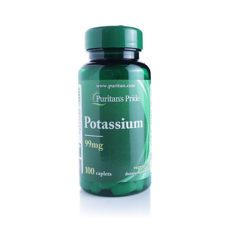 Puritan's Pride Puritan's Pride Potassium 99 mg - 100 Caplets