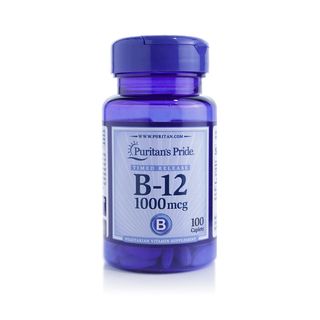 Puritan's Pride Vitamin B12 1000 mcg Timed Release - 100 Caplets