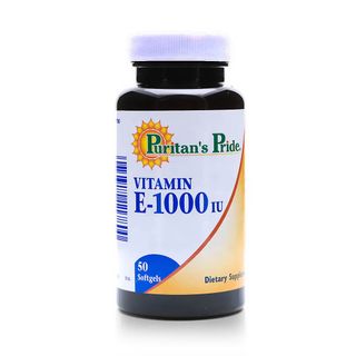 Puritan's Pride Vitamins E 450 mg (1000 IU) 50 Softgels