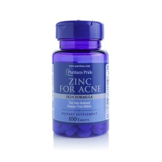 Puritan's Pride Zinc for Acne - 100 Tablets