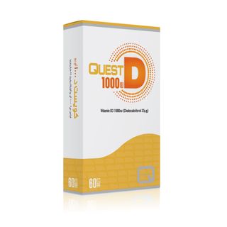 Quest D Vitamin D3 1000 IU - 60 Tablets