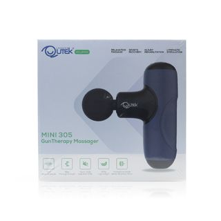Qutek GunTherapy MINI 305 Percussion Massager, Blue - 1 Device