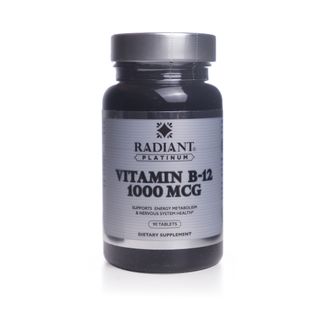 Radiant Platinum Vitamin B12 1000 mcg - 90 Tablets