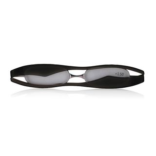 Black Reading Glasses +2.0 - 1 Pair