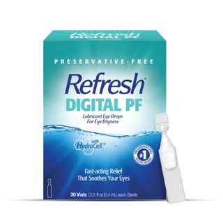 Refresh Digital PF Preservative-Free Lubricant Eye Drops - 30 x 0.4 ml Vials