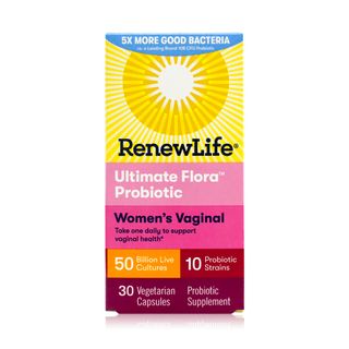 Renew Life Ultimate Flora Women's Vaginal Care Probiotic 50 Billion - 30 Delayed-Release Vegan Capsules