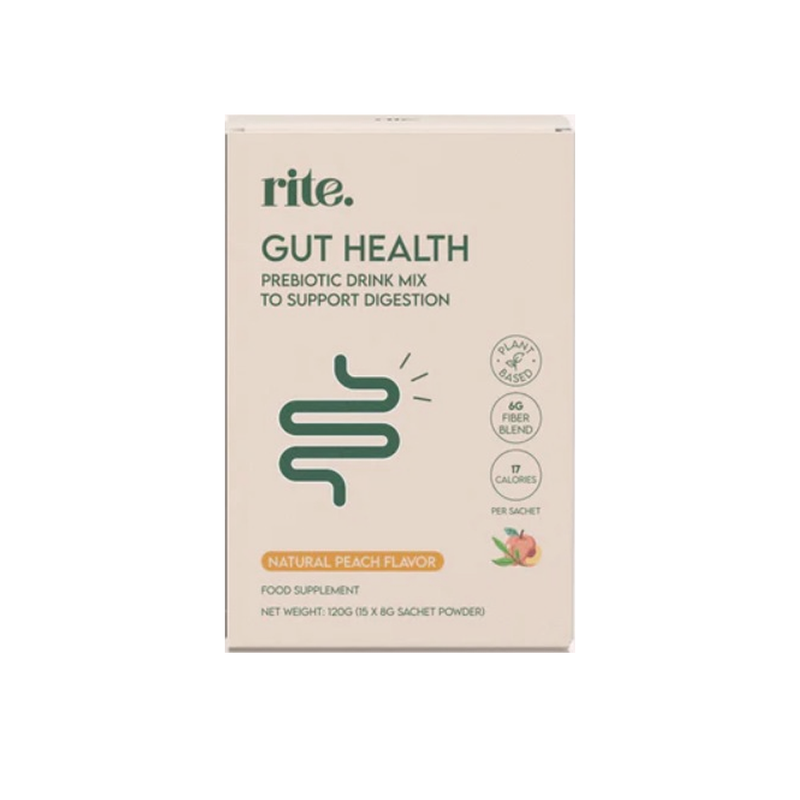RITE RITE Gut Health Prebiotic Drink Mix, Guava - 15 Sachets