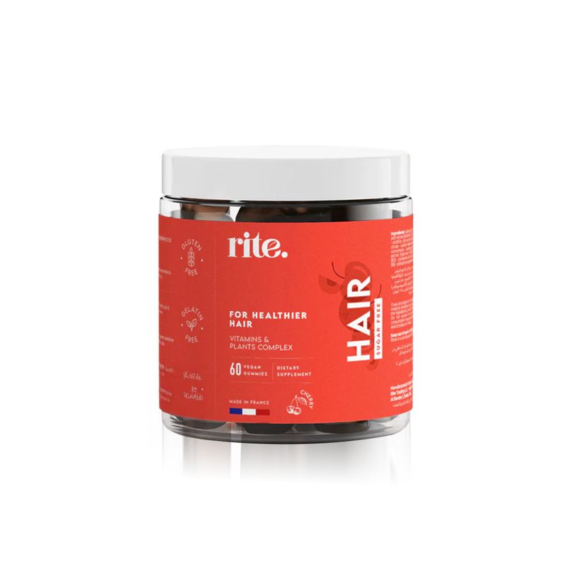 RITE RITE Hair Sugar-Free Gummies - 60 Gummies