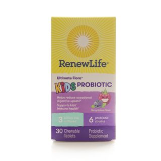 Renew Life Ultimate Flora Kids Probiotic 3 Billion - 30 Chewable Tablets