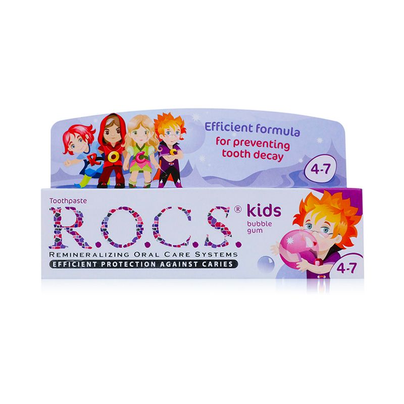 R.O.C.S. R.O.C.S. Kids Bubble Gum Toothpaste 4-7 Years - 35 ml
