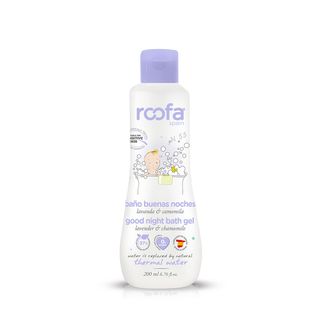 Roofa Spain Baby Good Night Bath Gel, Lavender & Chamomile - 200 ml