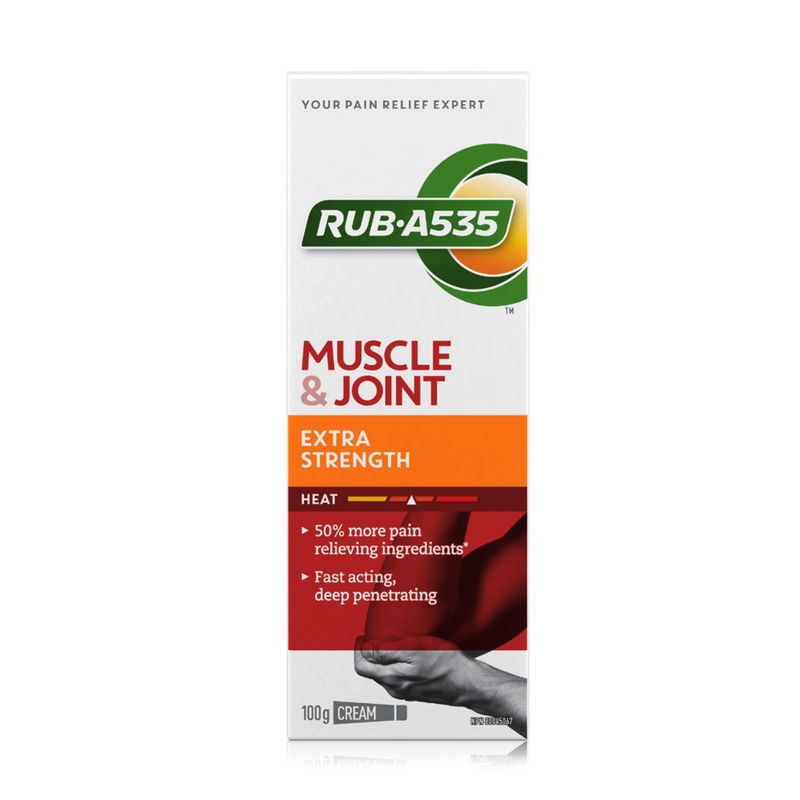 RUB A535 RUB A535 Muscle & Joint Extra Strength Heat Cream - 100 g