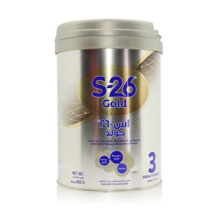 S-26 Gold Stage 3 Growing-Up Formula for Ages 1-3 Years - 900 g