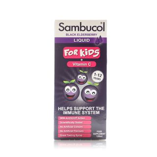 Sambucol Kids Liquid with Vitamins C - 120 ml