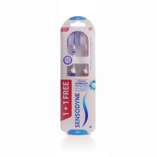 Sensodyne Complete Protection Soft Toothbrush 1+1 Free - 2 Toothbrushes