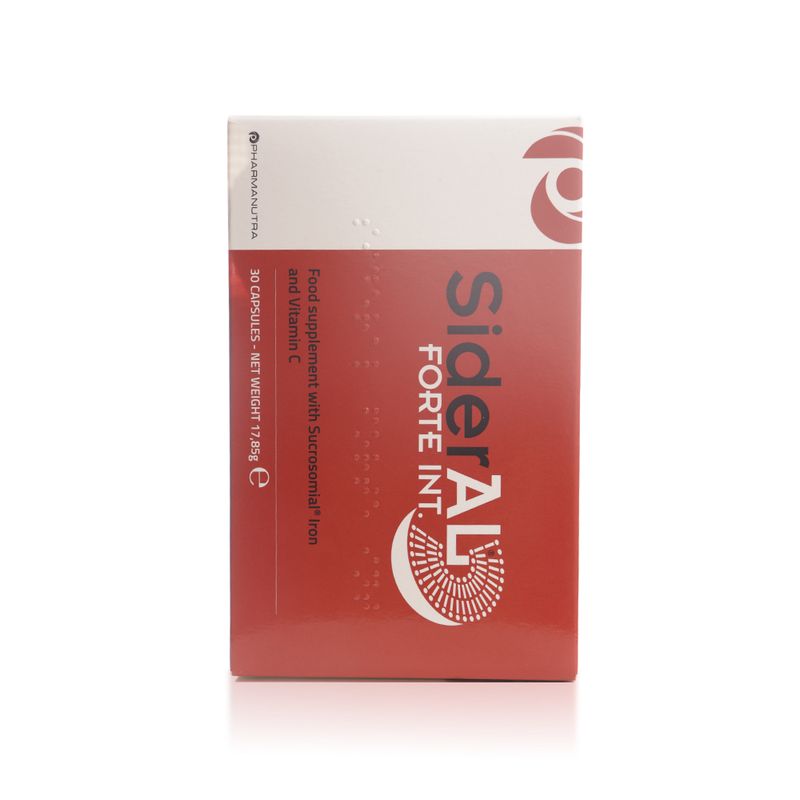 SiderAL SiderAL Forte Sucrosomial Iron 30 mg - 30 Capsules