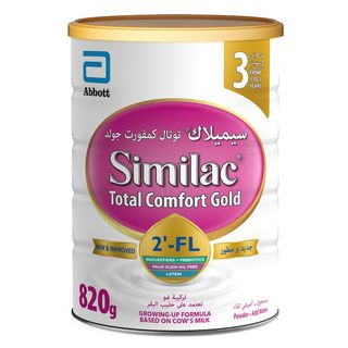 Similac Total Comfort Gold 3 Growing-Up Formula - 820 g
