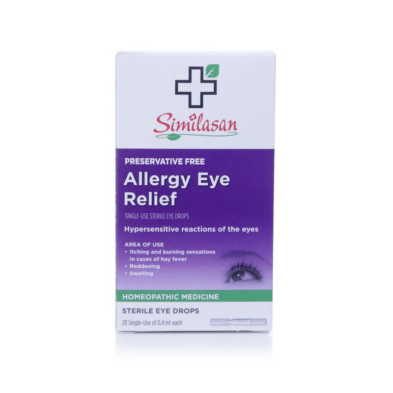 Similasan Similasan Allergy Eye Relief Preservative-Free Single-Dose Eye Drops - 20 x 0.4 ml