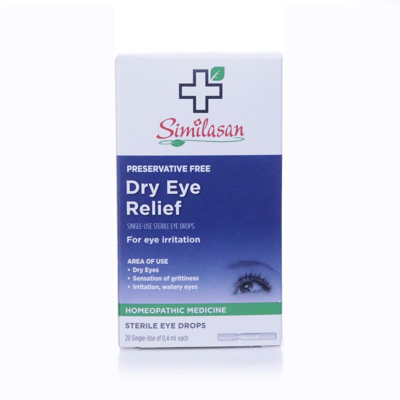 Similasan Similasan Dry Eye Relief Preservative-Free Single-Dose Eye Drops - 20 x 0.4 ml
