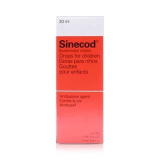 Sinecod Butamirate Citrate 5 mg/ml Oral Drops - 20 ml