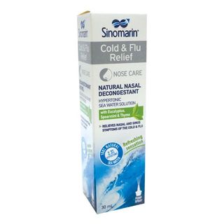 Sinomarin Cold & Flu Relief Hypertonic Nasal Spray - 30 ml