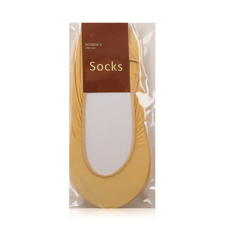 Marina Beige Cushion Socks - 1 Pair