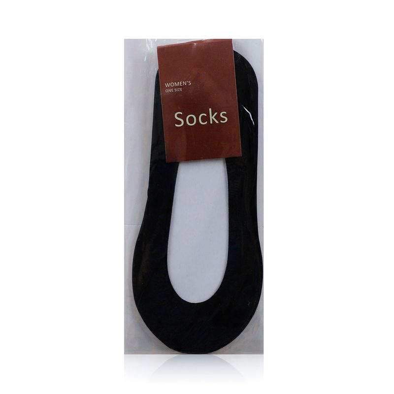 Marina Black Short Socks - 1 Pair