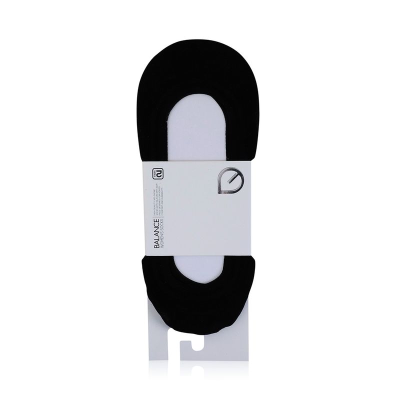 Marina Black Short Open Socks - 1 Pair