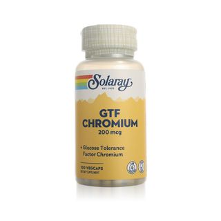 Solaray GTF Chromium 200 mcg - 100 VegCaps