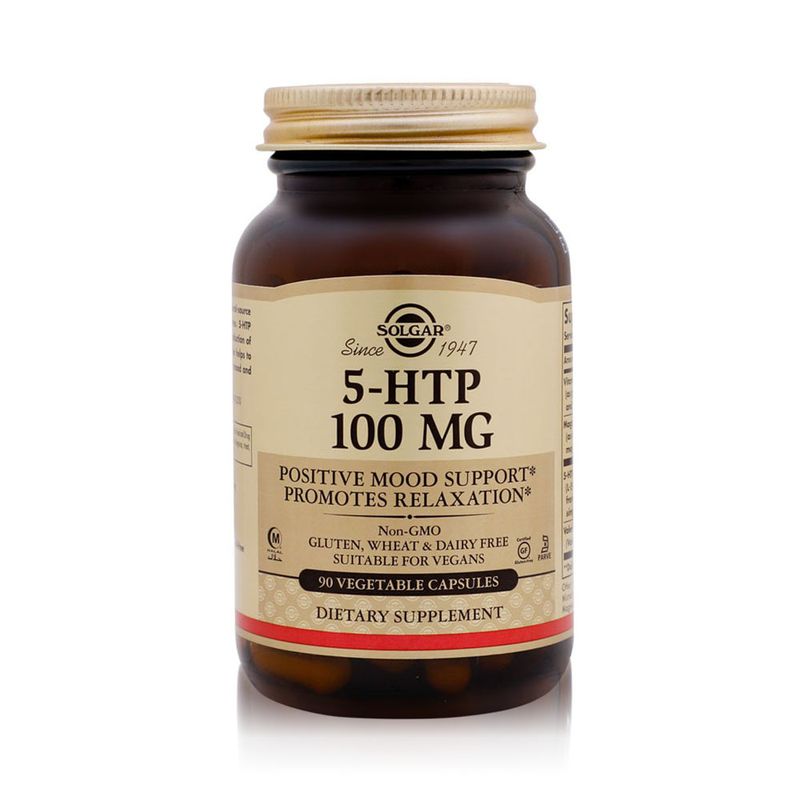 Solgar Solgar 5-HTP 100 mg - 90 Vegetable Capsules