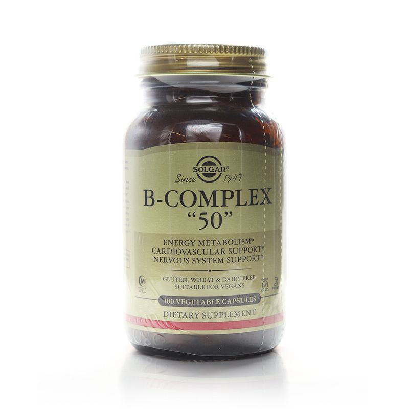 Solgar Solgar B-Complex "50" Vegetable Capsules - 100 Capsules