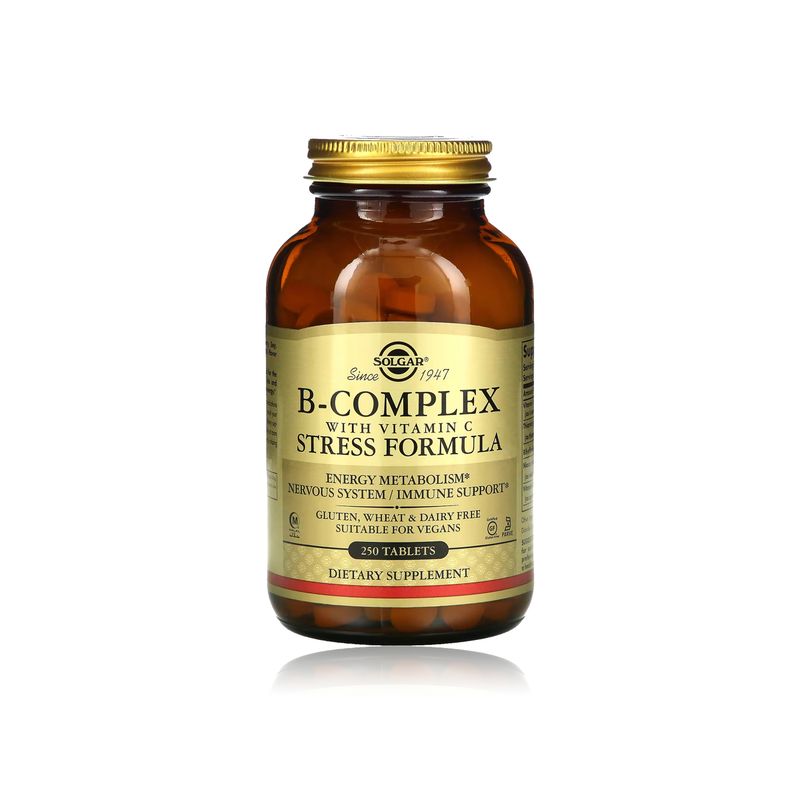Solgar Solgar B-Complex with Vitamin C Stress Formula - 250 Tablets