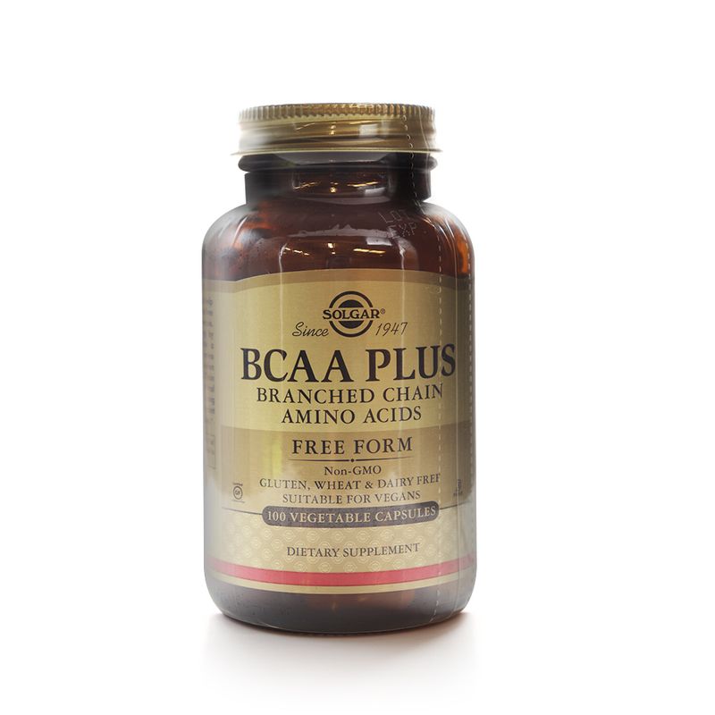 Solgar Solgar BCAA Plus - 100 Vegetable Capsules