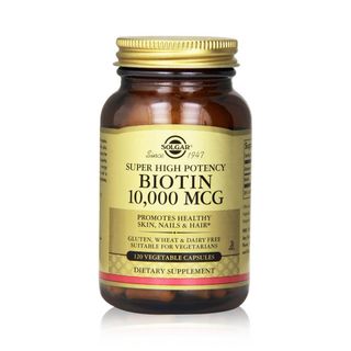 Solgar Biotin 10,000 mcg - 120 Vegetable Capsules