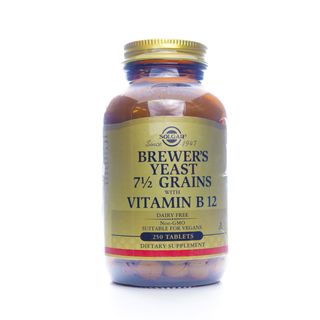 Solgar Brewer's Yeast 7½ Grains with Vitamin B12 - 250 Tablets
