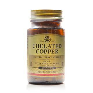 Solgar Chelated Copper 2.5 mg - 100 Tablets